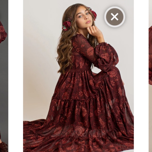 NWT Cybele Dress in Boho Floral Sz 8 - Picture 2 of 12